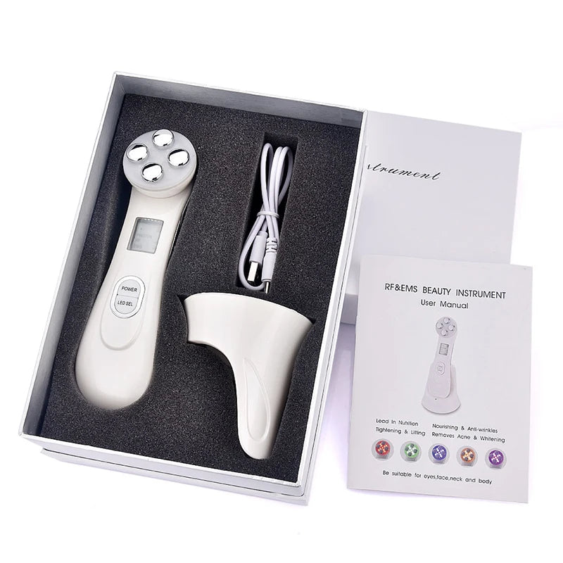LED Photon Face Massager | Anti-Aging Skin Tightening Device