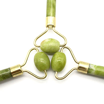 Natural Jade Face Roller | Anti-Aging Facial Massage Tool