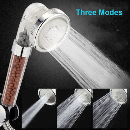 Luxury 3-Mode Shower Head | Water Purifier Filter System