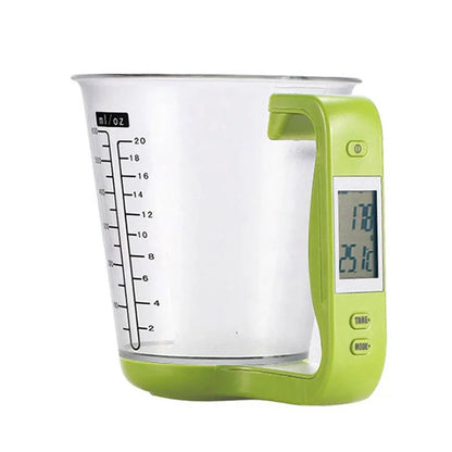 Digital Measuring Cup Scale | LCD Kitchen Scale for Baking