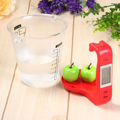 Digital Measuring Cup Scale | LCD Kitchen Scale for Baking