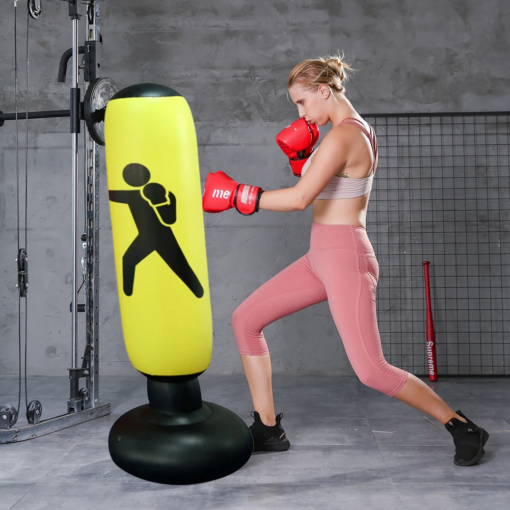 Inflatable Punching Bag | Boxing Training for Adults & Kids