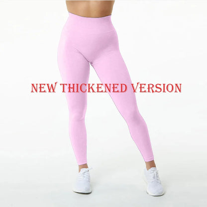 High Waist Workout Leggings | Seamless Athletic Yoga Pants