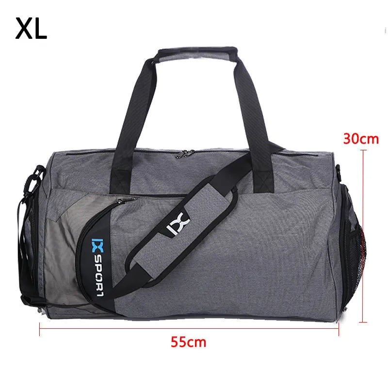 Gym Duffel Bag for Men | Travel Sports Bag with Shoe Compartment