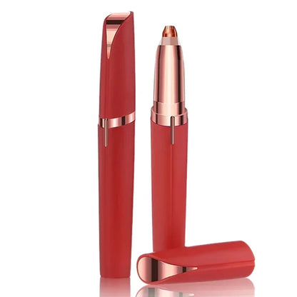 Rose Gold Eyebrow Trimmer | Portable Facial Hair Remover