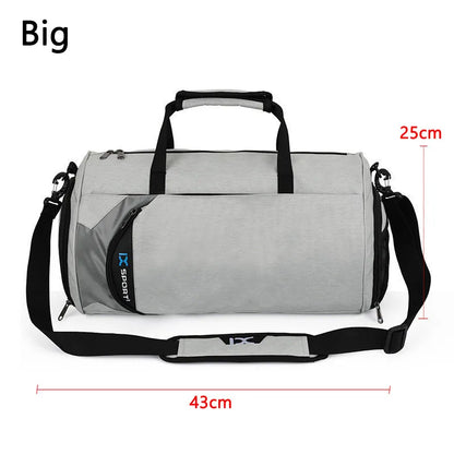 Gym Duffel Bag for Men | Travel Sports Bag with Shoe Compartment
