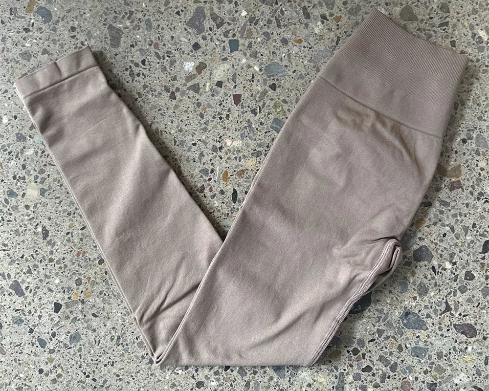 High Waist Workout Leggings | Seamless Athletic Yoga Pants