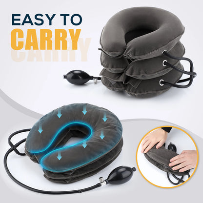 Cervical Neck Traction Device | Inflatable Pain Relief Pillow