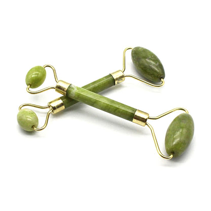 Natural Jade Face Roller | Anti-Aging Facial Massage Tool