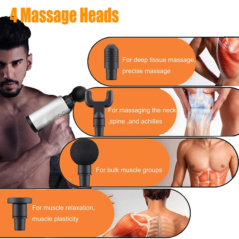 Deep Tissue Massage Gun | Professional Muscle Recovery Device
