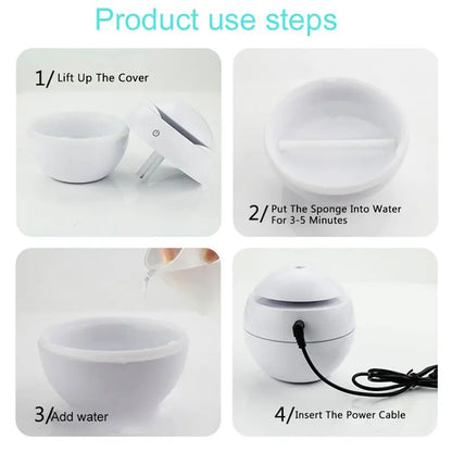 Aromatherapy Essential Oil Diffuser | LED Humidifier for Home