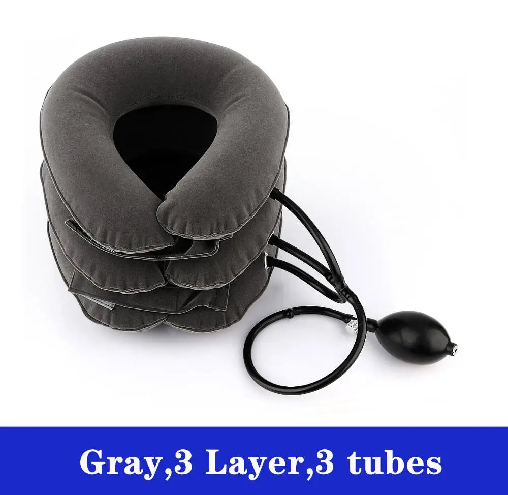 Cervical Neck Traction Device | Inflatable Pain Relief Pillow