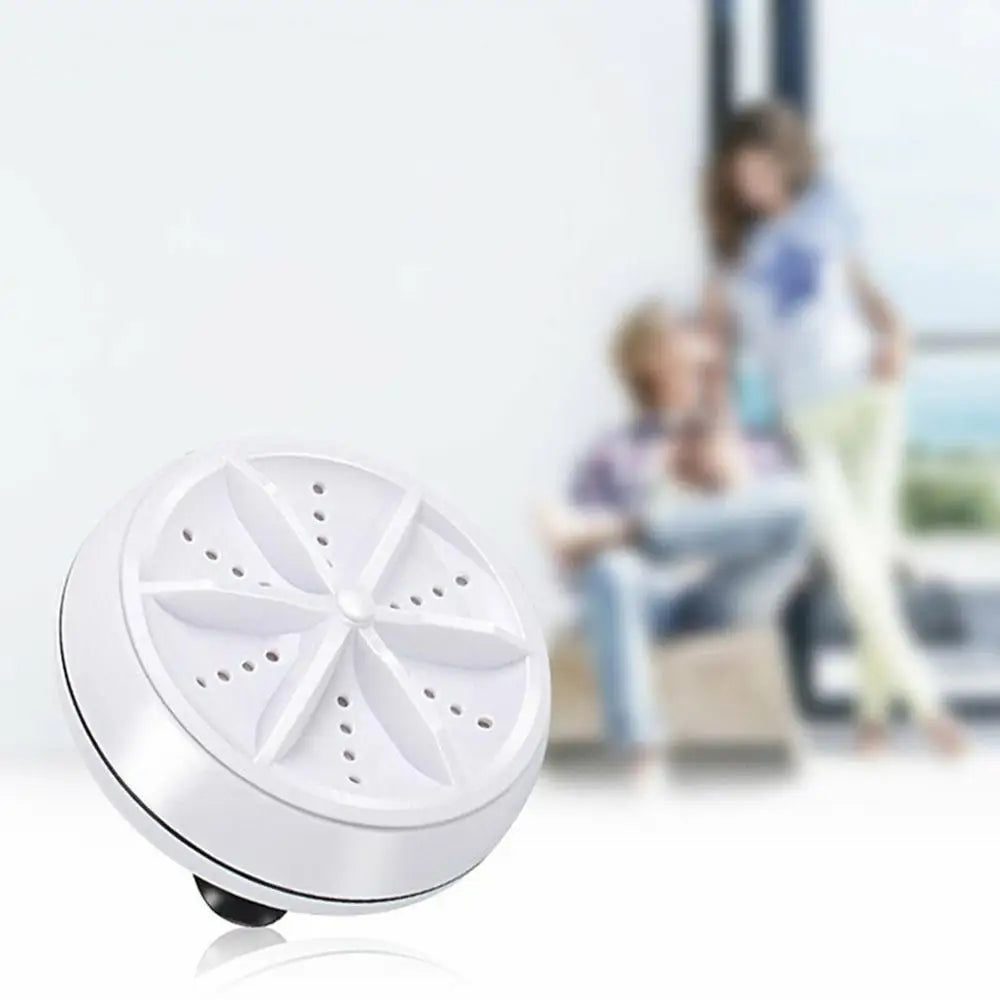 Portable Ultrasonic Cleaner | Mini Jewelry & Glasses Washer