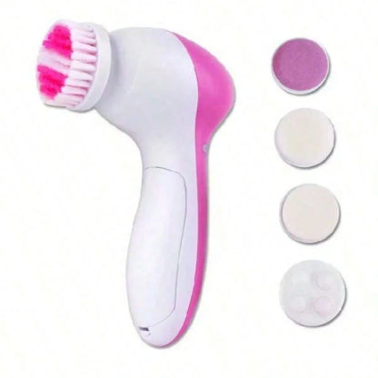 5-in-1 Facial Cleansing Brush | Deep Pore Cleanser System