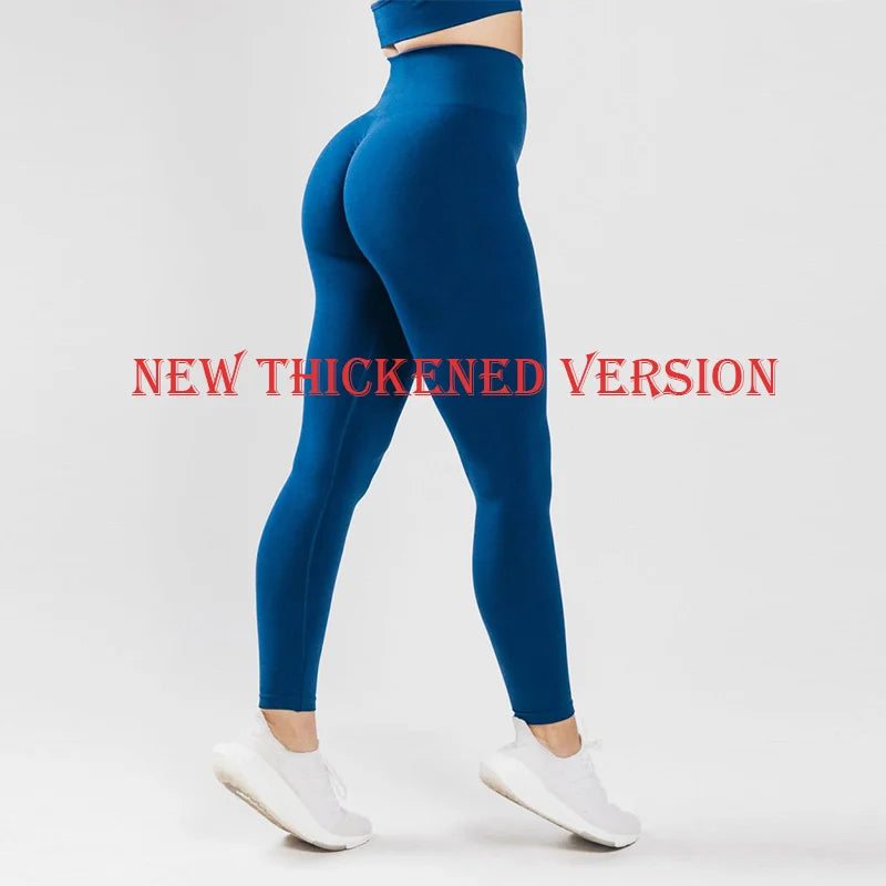 High Waist Workout Leggings | Seamless Athletic Yoga Pants