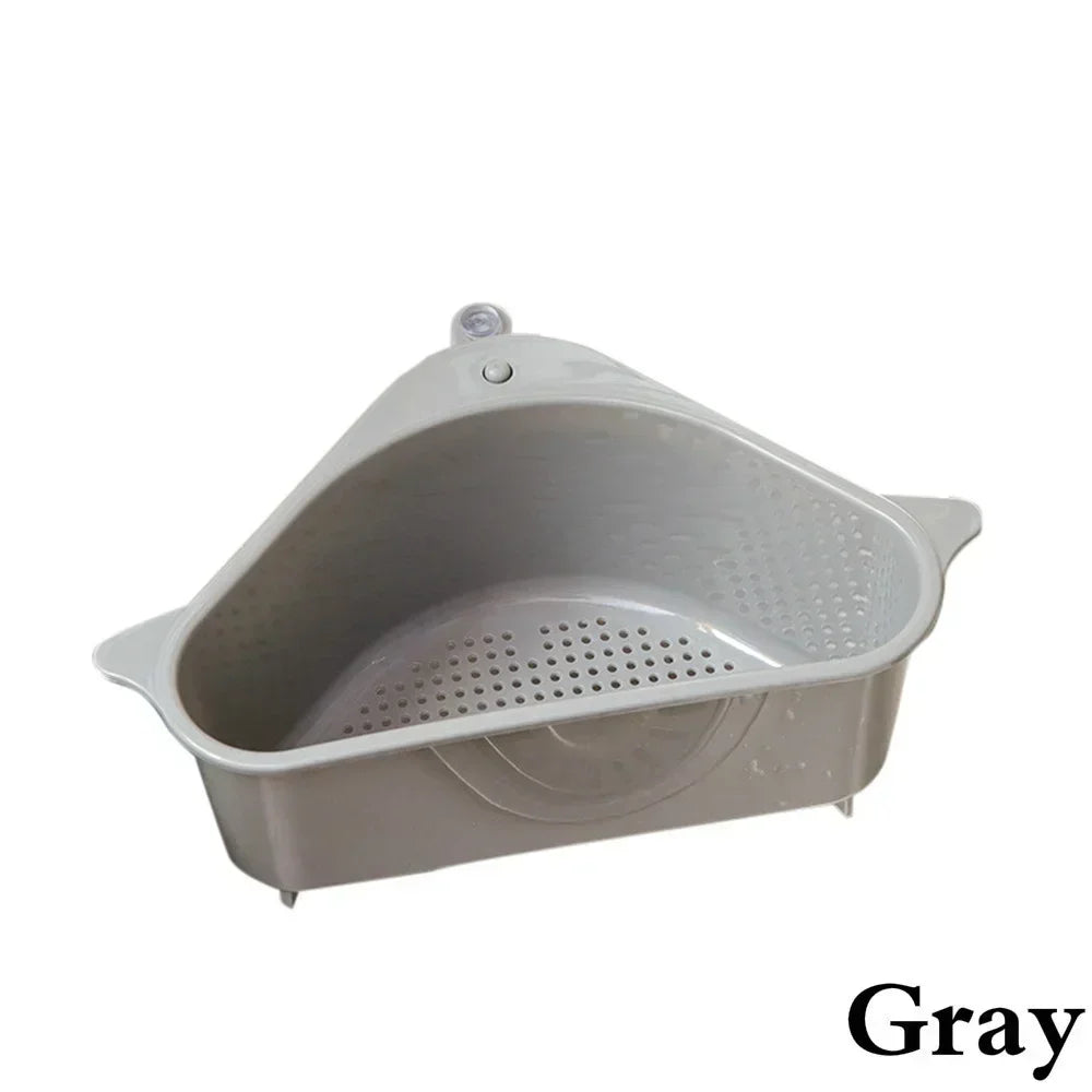 Kitchen Sink Organizer | Drain Basket Storage Rack