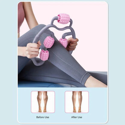 U-Shape 360° Massage Roller – Full Body Relief