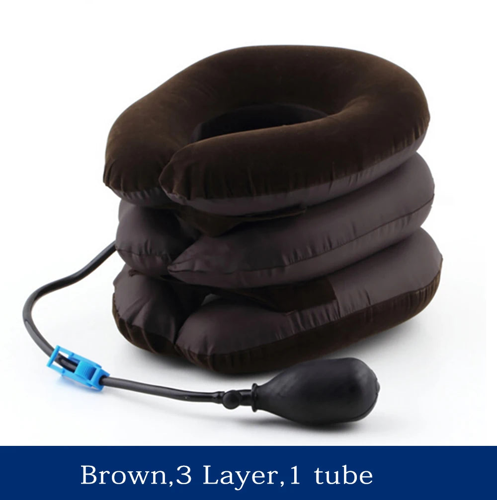 Cervical Neck Traction Device | Inflatable Pain Relief Pillow