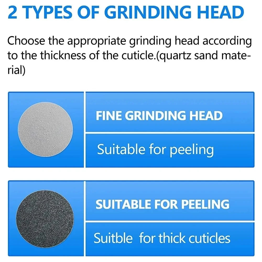 Electric Foot File | Professional Callus Remover Pedicure Tool