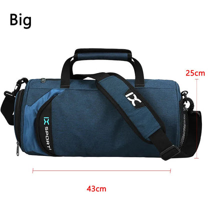 Gym Duffel Bag for Men | Travel Sports Bag with Shoe Compartment