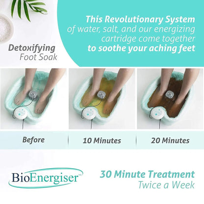 Ionic Detox Foot Bath Spa | Home Wellness Relaxation System