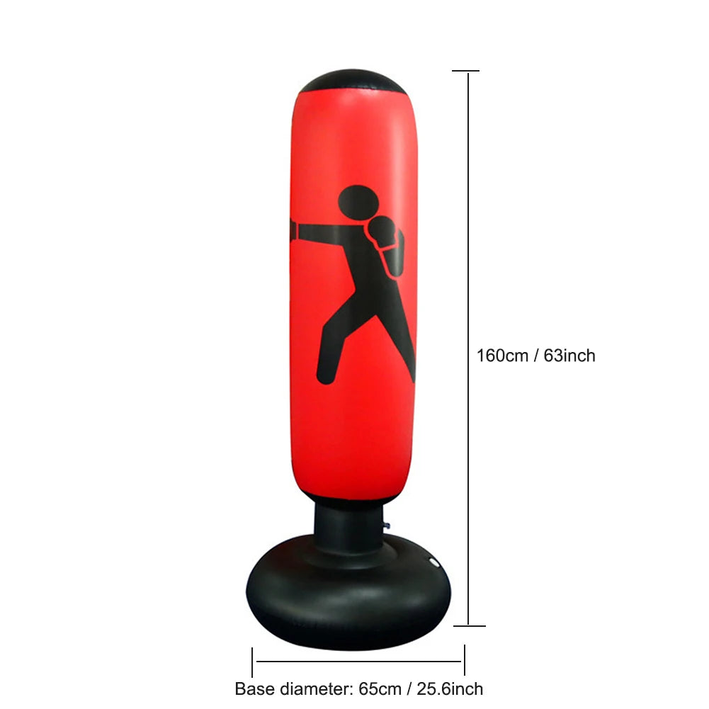 Inflatable Punching Bag | Boxing Training for Adults & Kids