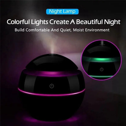 Aromatherapy Essential Oil Diffuser | LED Humidifier for Home
