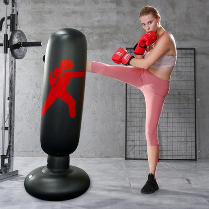 Inflatable Punching Bag | Boxing Training for Adults & Kids