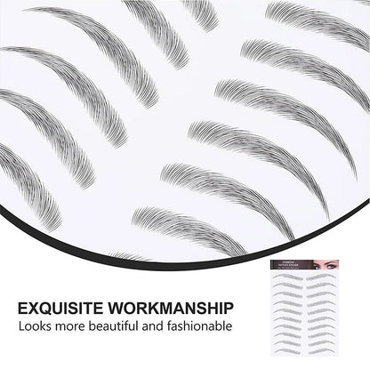 4D Waterproof Eyebrow Stickers | Natural Brow Tattoo Set