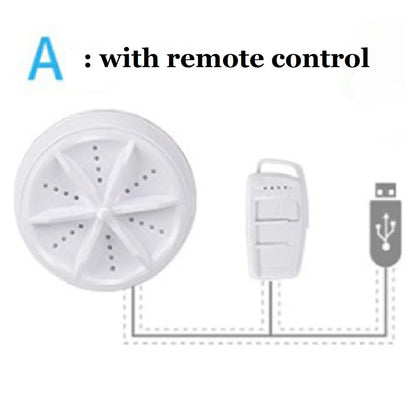 Portable Ultrasonic Cleaner | Mini Jewelry & Glasses Washer