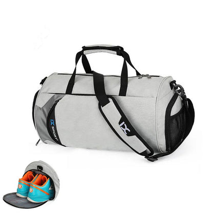 Gym Duffel Bag for Men | Travel Sports Bag with Shoe Compartment