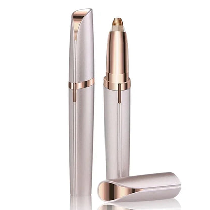 Rose Gold Eyebrow Trimmer | Portable Facial Hair Remover
