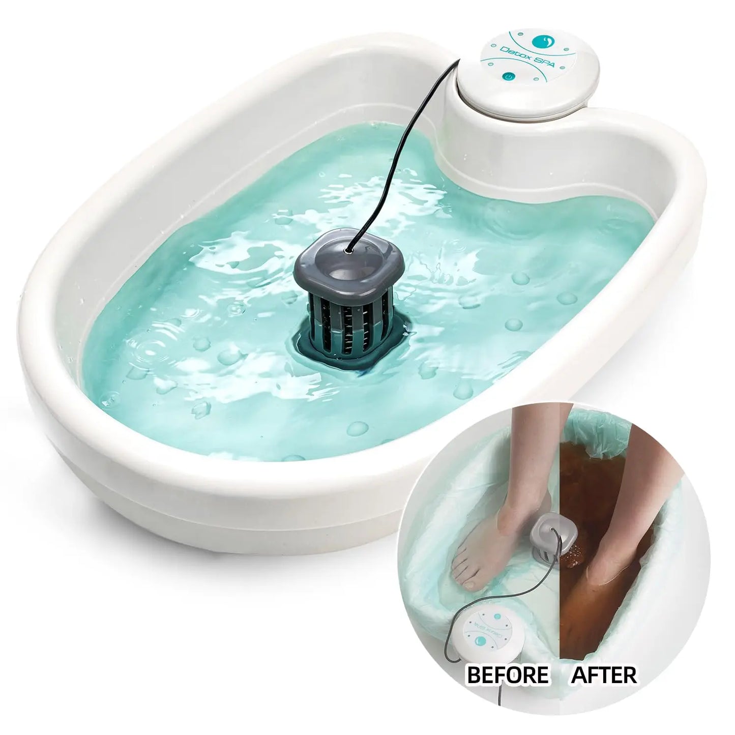 Ionic Detox Foot Bath Spa | Home Wellness Relaxation System